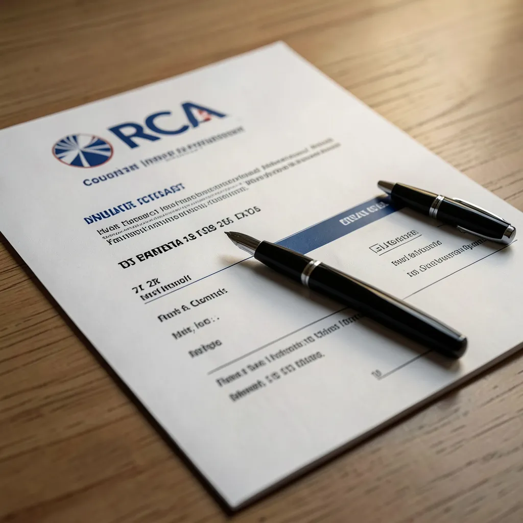 Șofer verifică pe telefon valabilitatea poliței RCA și evită amenda pentru RCA expirat
