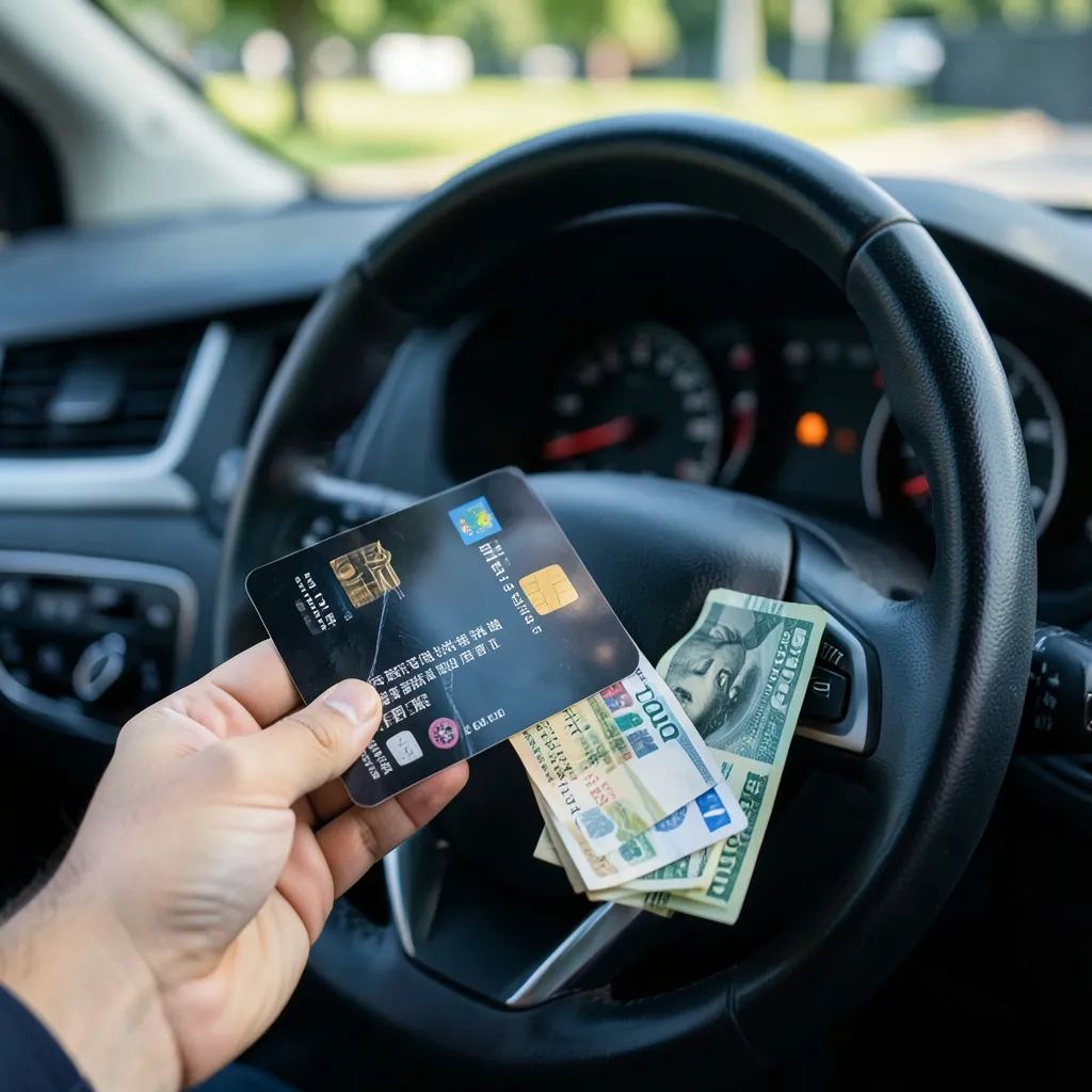 Șofer care compară oferta de asigurare auto Groupama și alte polițe RCA online