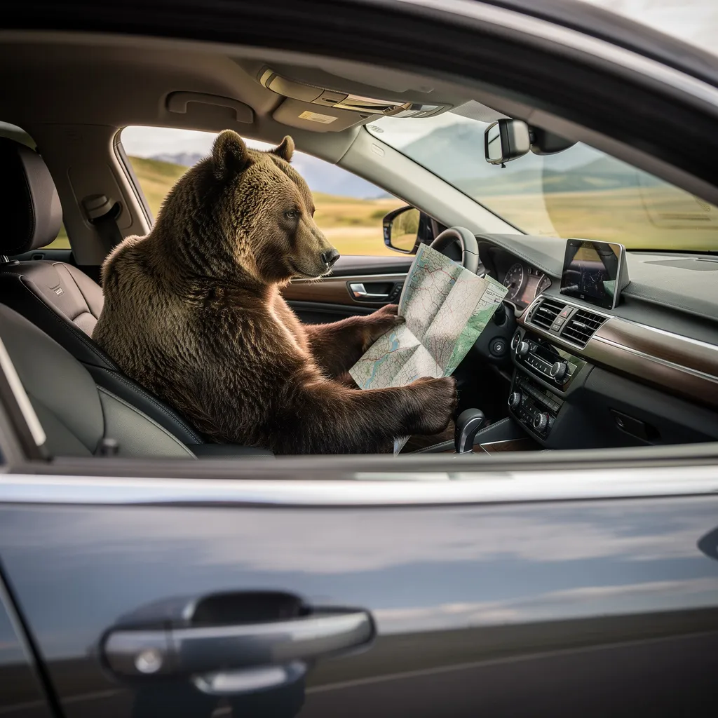 Șofer care verifică o asigurare auto RCA pe telefon lângă mașină