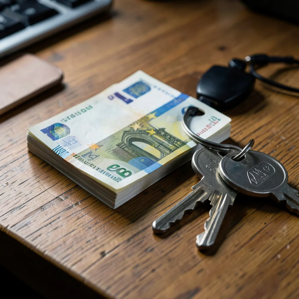 Șofer care compară pe telefon o ofertă de asigurare auto Groupama și opțiuni RCA