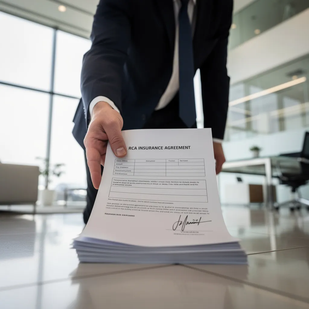 Șofer verifică seria de șasiu și datele proprietarului pentru un calcul RCA online