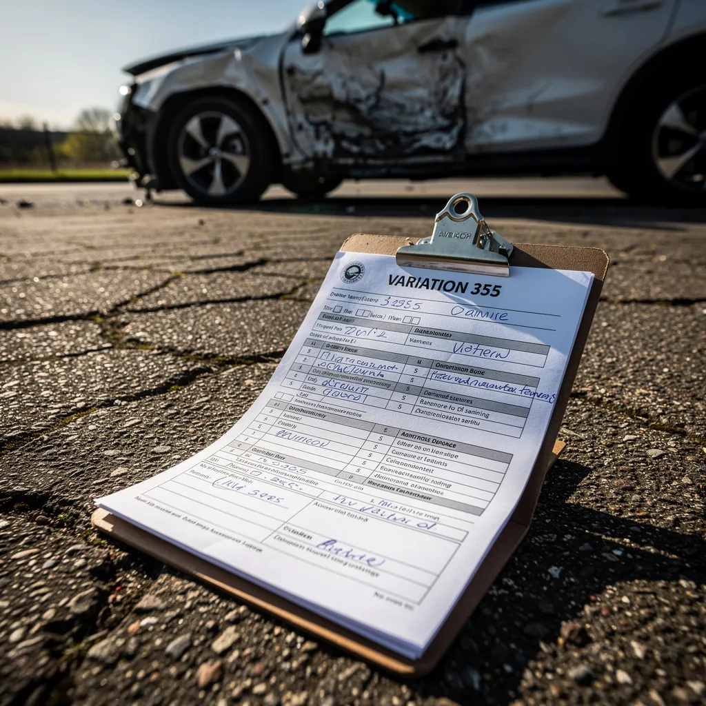 Șofer verifică expirarea poliței RCA și amenda pentru lipsa asigurării auto