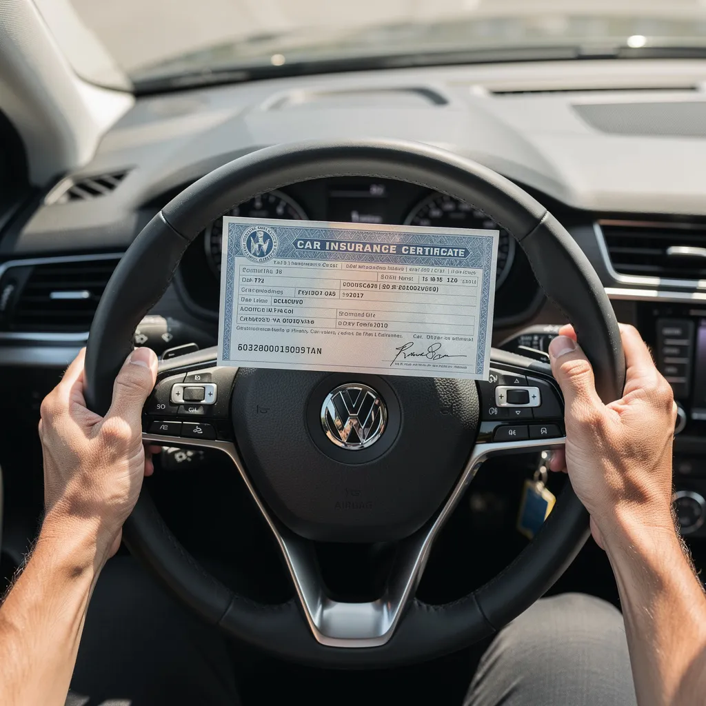 Mașină pregătită pentru verificarea ITP și încheierea unei polițe RCA valabile