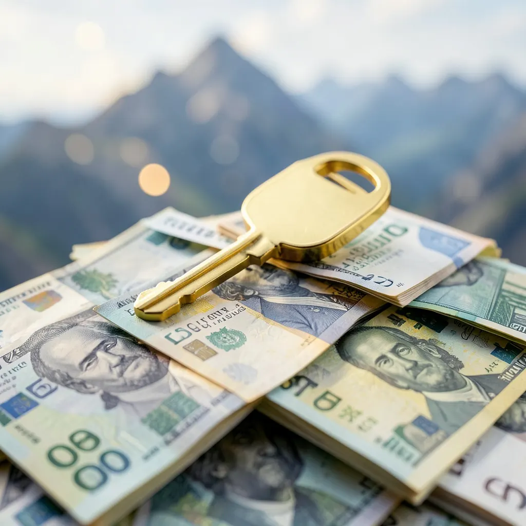 Șofer care compară pe calculator ofertele pentru RCA ieftin pe o lună